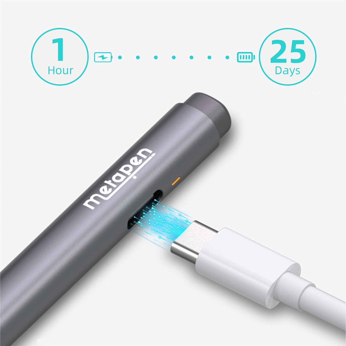 Pen M2 stylus for touch devices - gray - Carlat