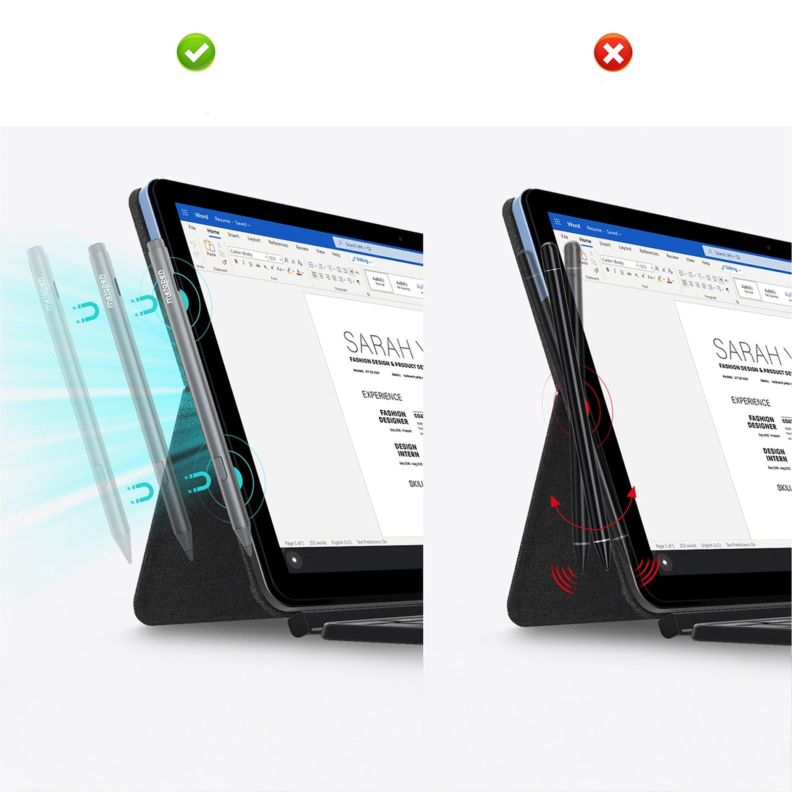 Pen M2 stylus for touch devices - gray - Carlat