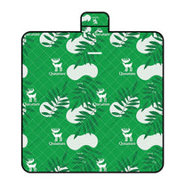Picnic mat, waterproof tourist blanket, 2 x 2 m - green - Carlat