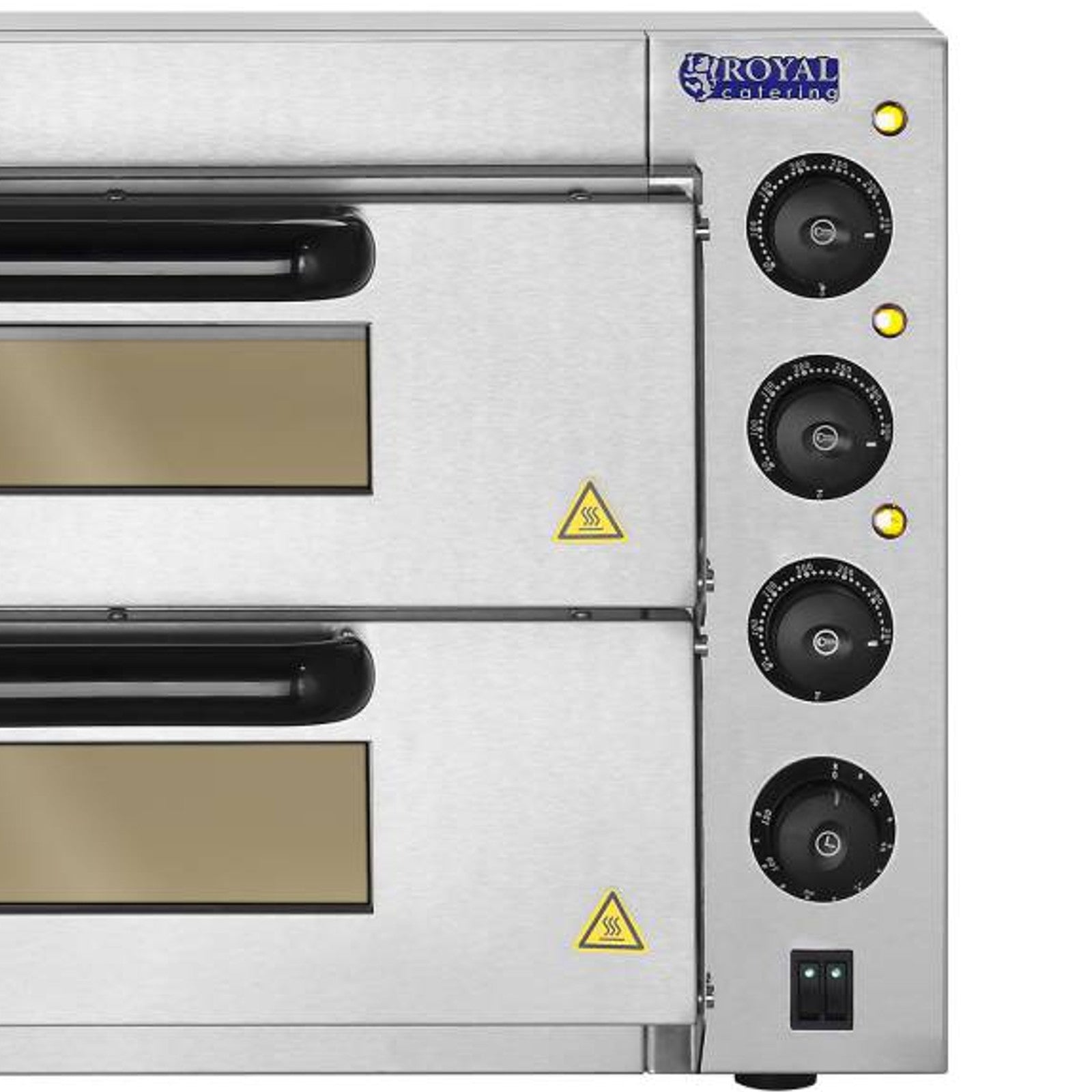 Pizza Makers & Ovens – Professional double pizza oven 2 - Carlat