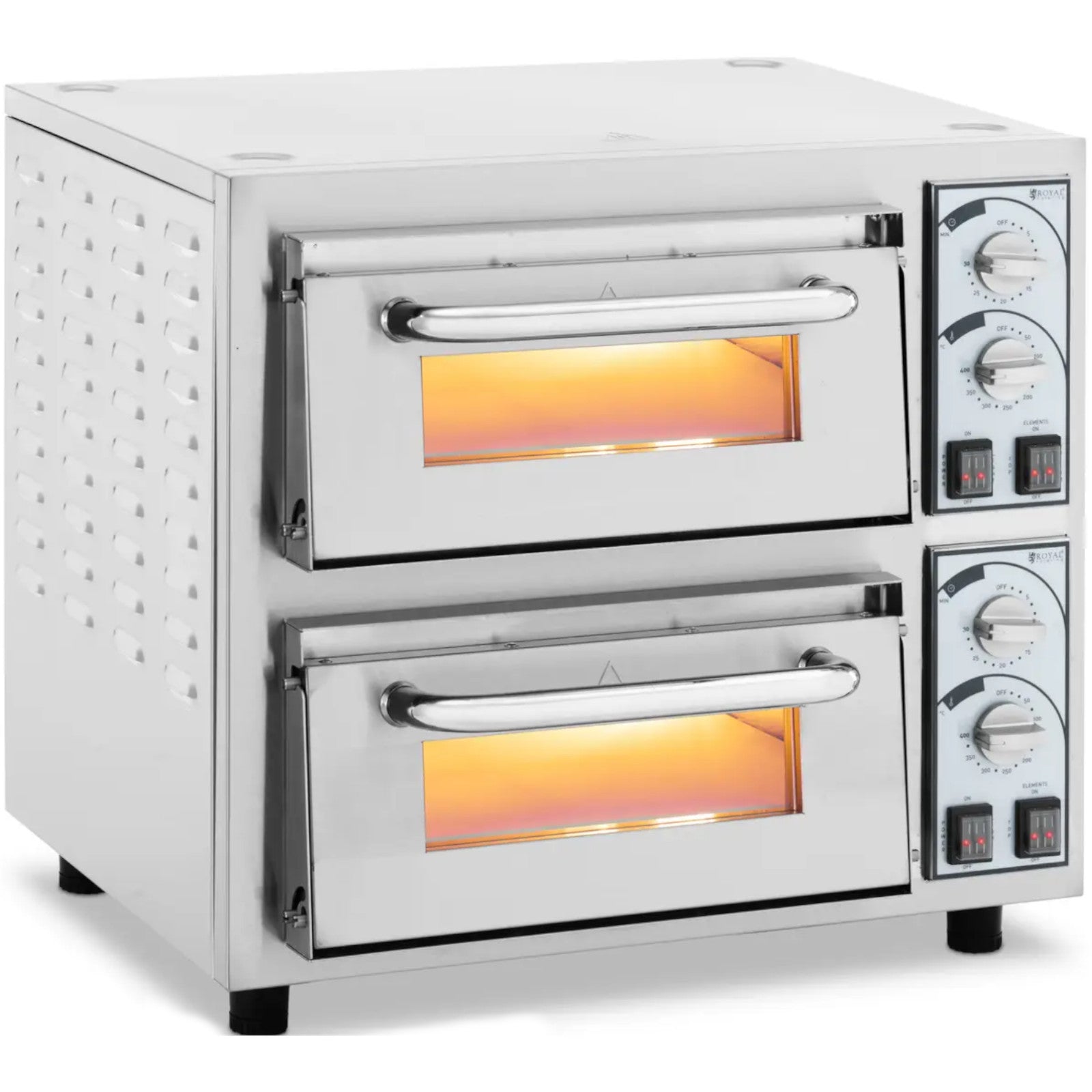 Pizza Makers & Ovens – Professional two-chamber pizza oven for - Carlat