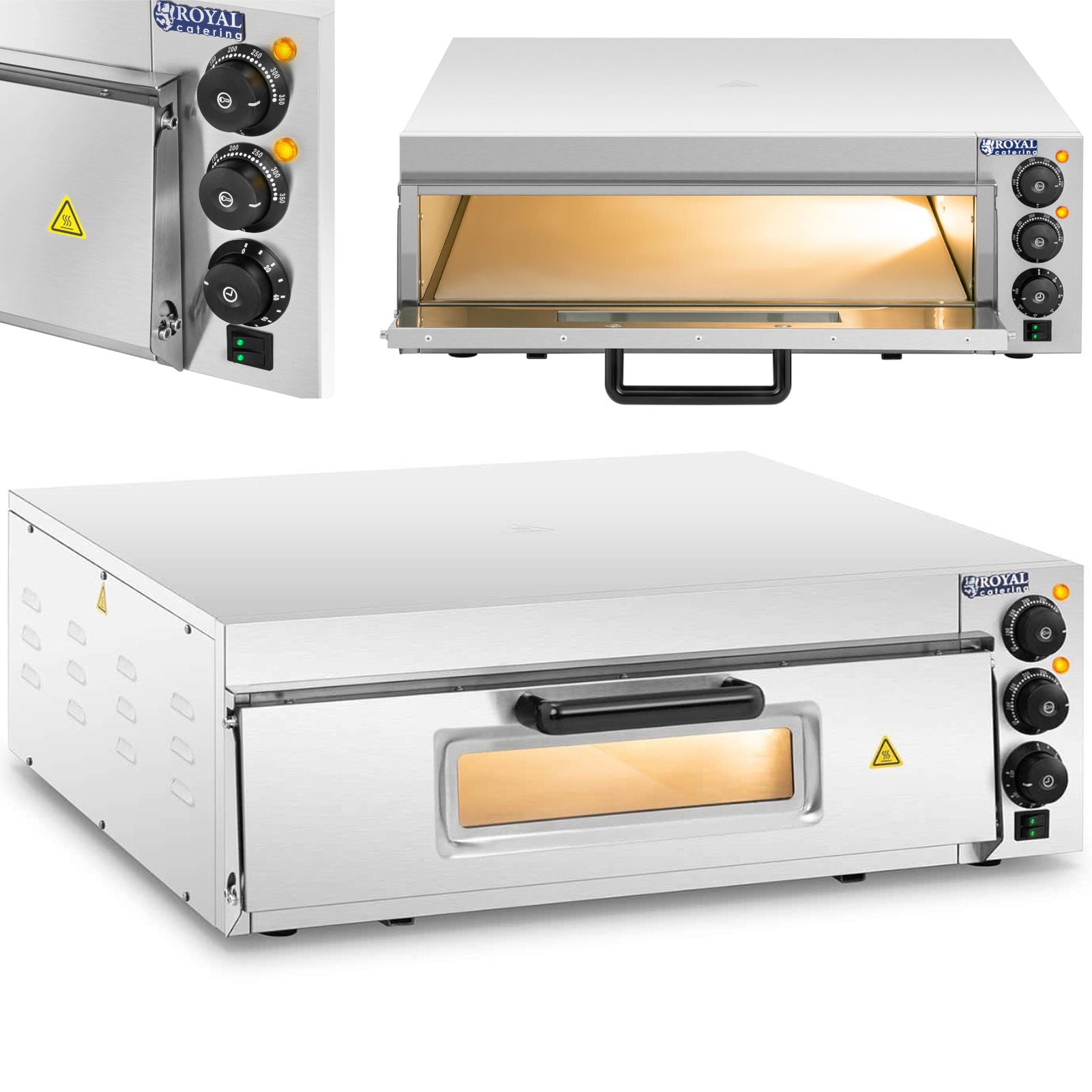 Pizza Makers & Ovens – Single chamber pizza oven with - Carlat