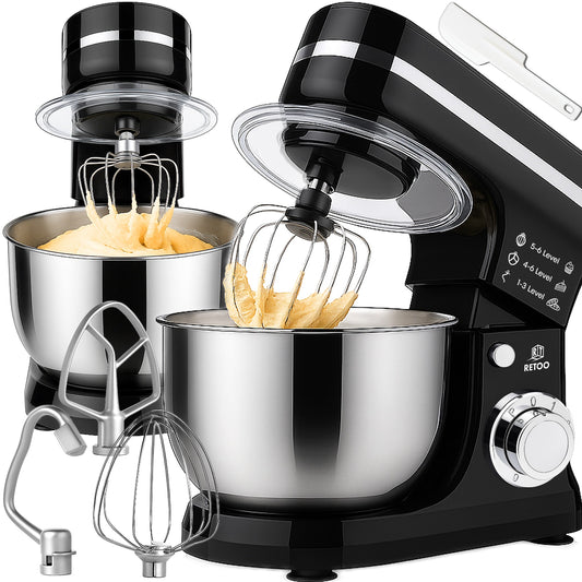Planetary Stand Mixer with 6-Liter Bowl, Multifunctional 3-in-1 Mixer, 3200 W, XL OR1103—New - Carlat