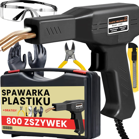 Plastic Stapler, Sealer, Welder, Soldering Iron 50W + 800 Staples ER1137 - Carlat