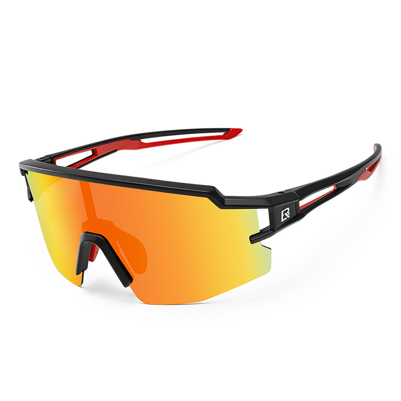 Polarized cycling glasses for children with UV filter - black - Carlat