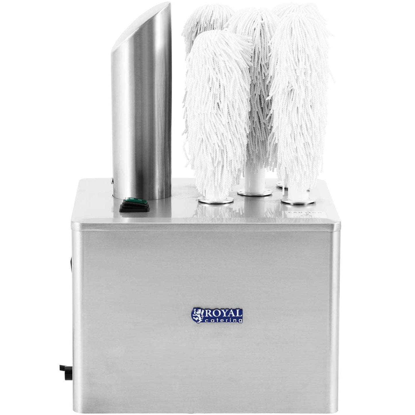 Polisher machine for polishing glass glasses with 5 brushes 1320 W - Carlat