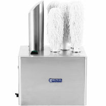 Polisher machine for polishing glass glasses with 5 brushes 1320 W - Carlat