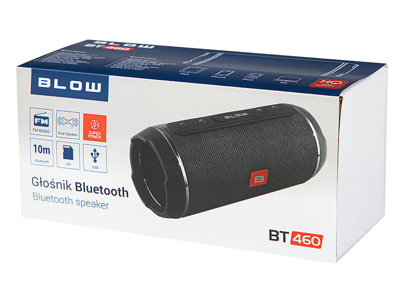 Blow Portable Speakers – 30-337# BT460 Bluetooth Speaker, Black – image 4