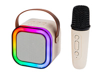 Portable Speakers – 30-359# RGB Bluetooth Karaoke Speaker with 1 Microphone - Carlat