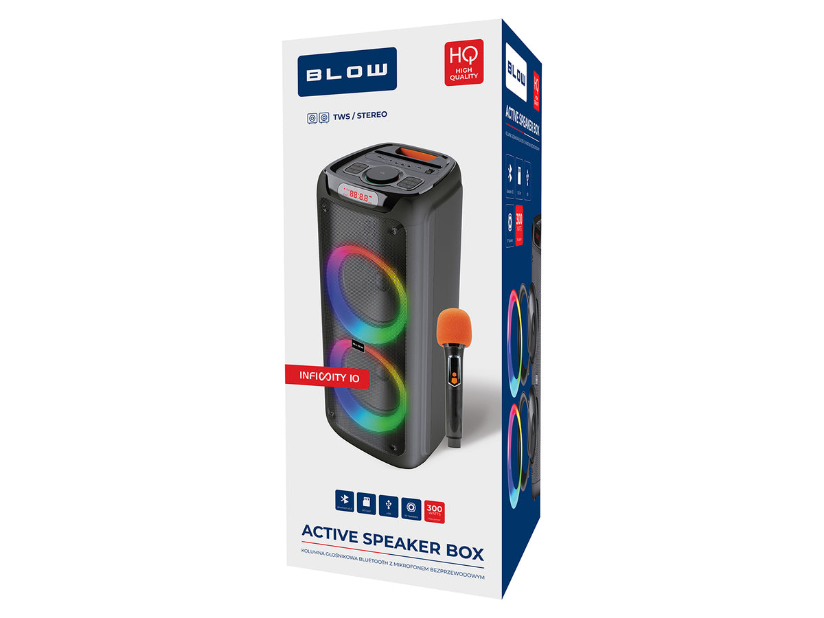 Portable Speakers – 30-395# Blow Infinity 10" Bluetooth Tower Speaker - Carlat