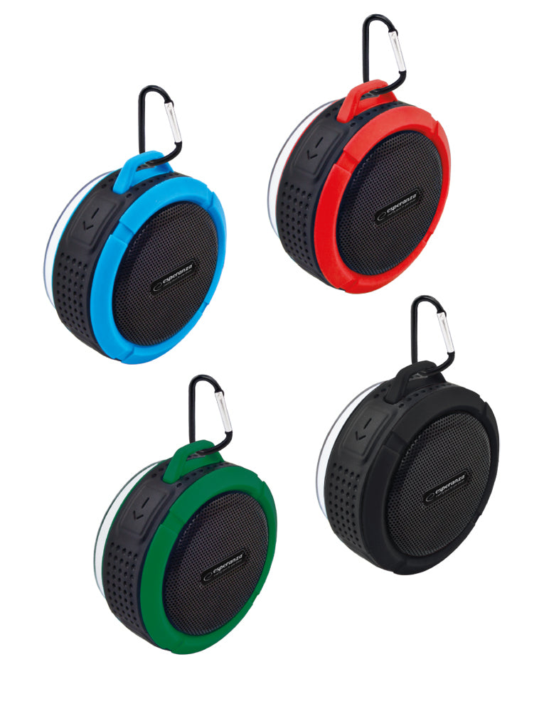 Portable Speakers – EP125KG Esperanza BT Country Speaker, Black and Green - Carlat