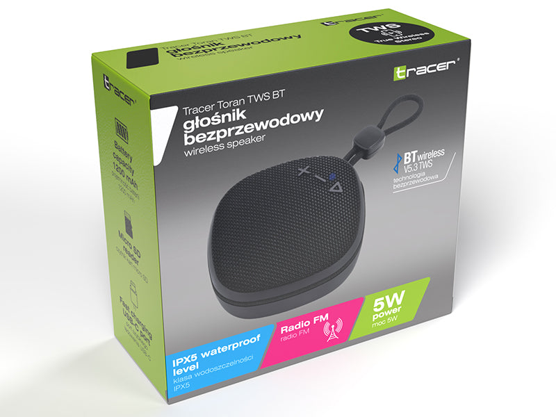 Portable Speakers – TRACER Toran TWS BT Speakers - Carlat