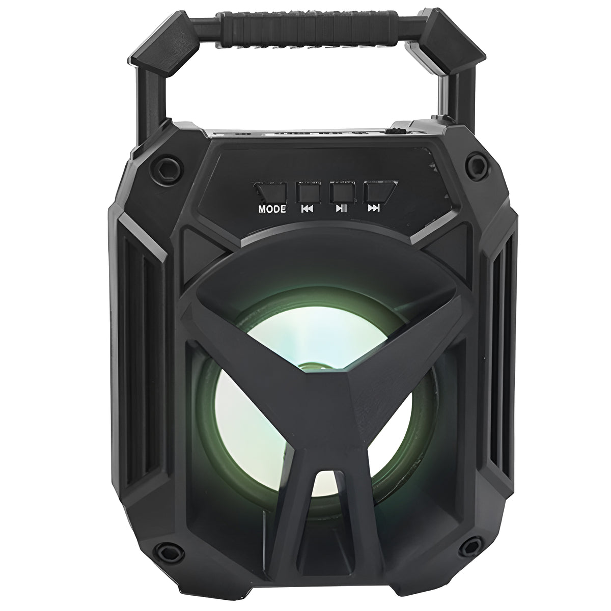 Portable Wireless Bluetooth Speaker, Boombox with RGB Lighting, USB, TF Card, and Aux Input, 400W - Carlat