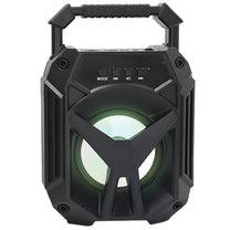 Portable Wireless Bluetooth Speaker, Boombox with RGB Lighting, USB, TF Card, and Aux Input, 400W - Carlat