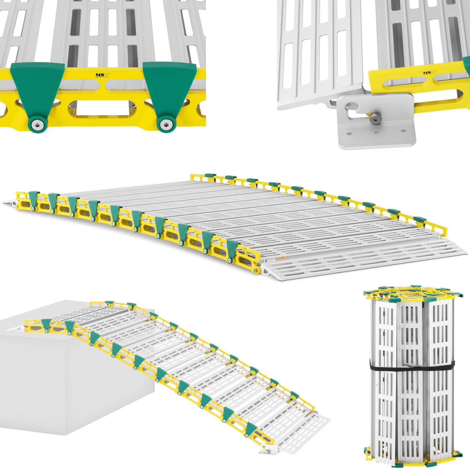 Portable ramp up to 500 kg 1965 x 914 mm - Carlat