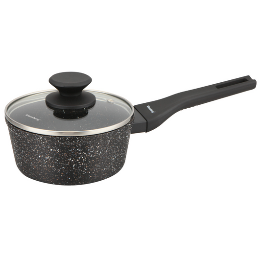 Pots – 16 cm Marble Saucepan with Lid, Nonstick, Klausberg KB-7986 - Carlat