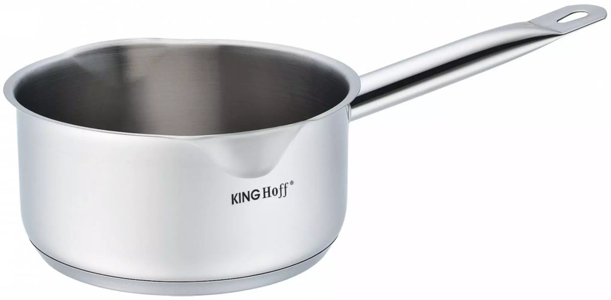 Pots and – Saucepan, steel, 14 cm diameter, 1 liter, Kinghoff - Carlat