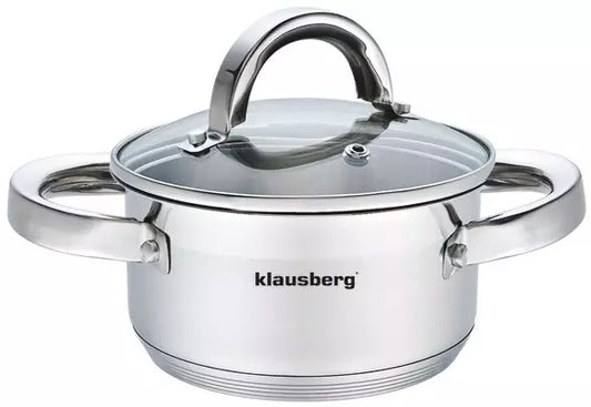 Pots and – Steel pot, 12 cm diameter, 0.5 L, Klausberg - Carlat