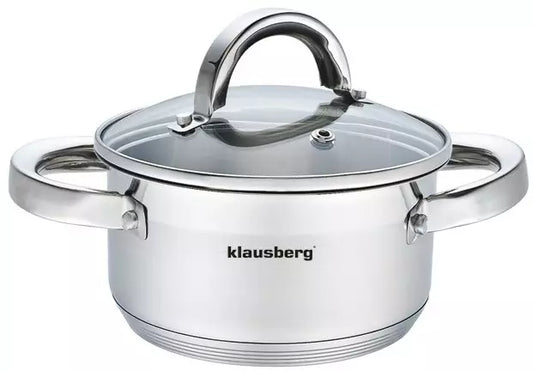 Pots and – Steel pot, 14 cm diameter, 1 liter, Klausberg - Carlat
