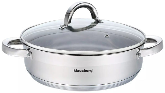 Pots and – Steel pot, 26 cm diameter, 4.6 L, Klausberg - Carlat