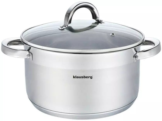 Pots and – Steel pot, 26 cm diameter, 7.5 liters, Klausberg - Carlat