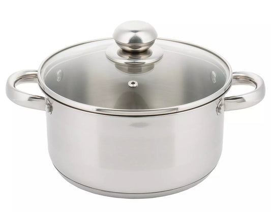 Pots and cookware – Kinghoff 24 cm diameter, 6-liter steel pot - Carlat