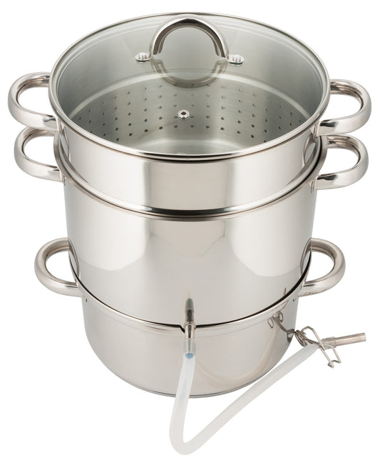 Pots and cookware sets – Juicer, 8-liter juice pot, Kinghoff steel - Carlat