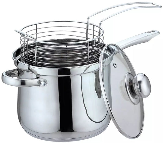 Pots and cookware sets – Kinghoff Saucepan with Deep-Frying Basket - Carlat