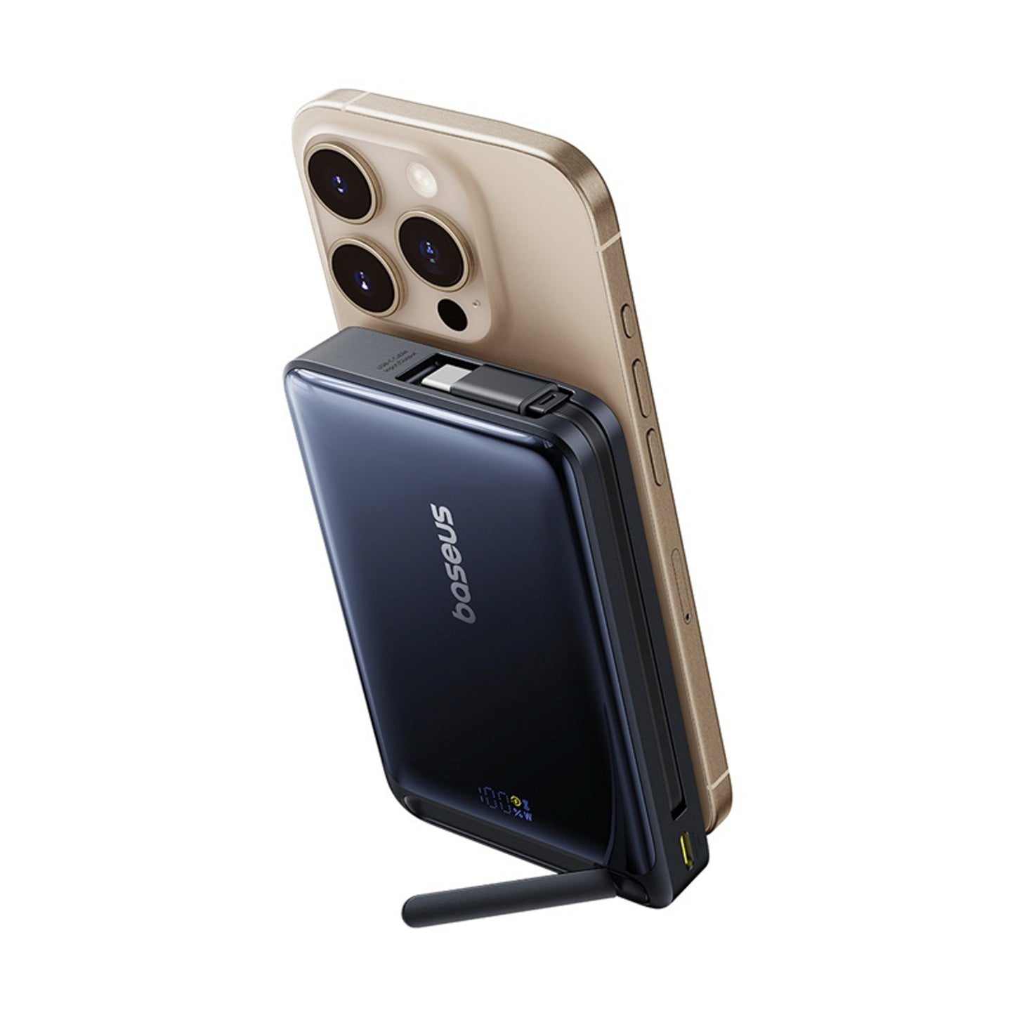 Power Banks – 10000mAh magnetic powerbank with stand with built-in - Carlat
