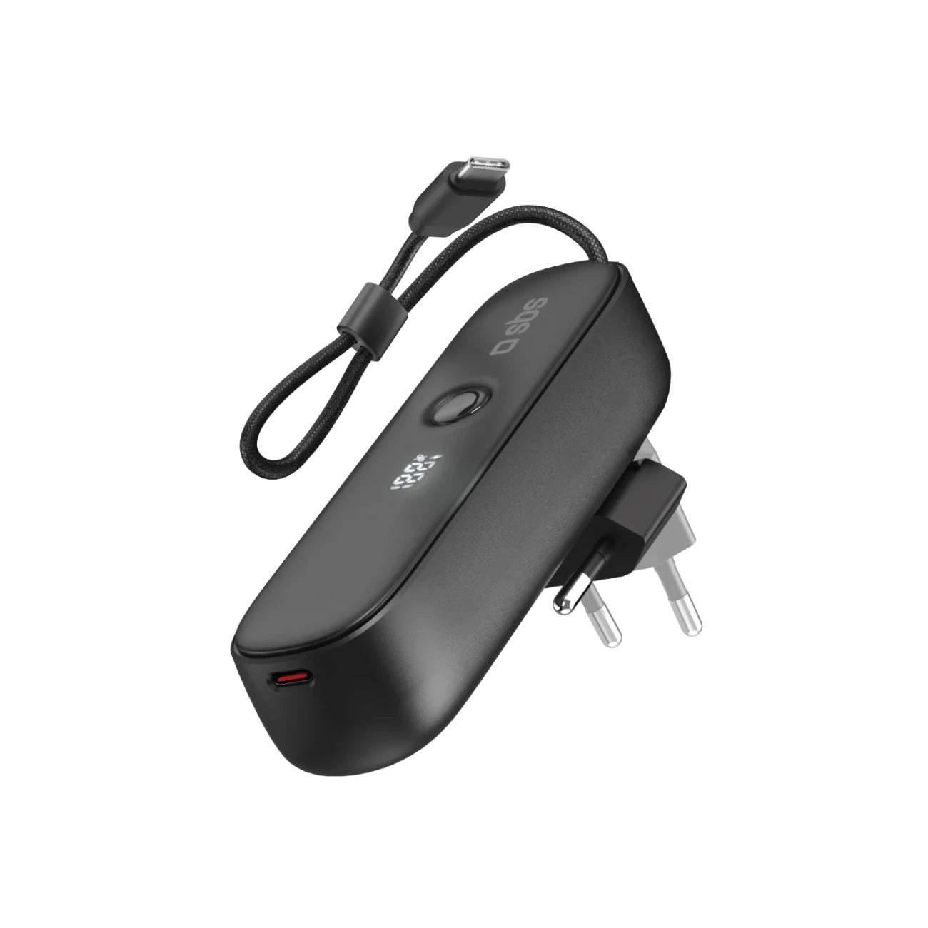 Power Banks – 5000mAh Powerbank with Built-in Cable Folding PD - Carlat