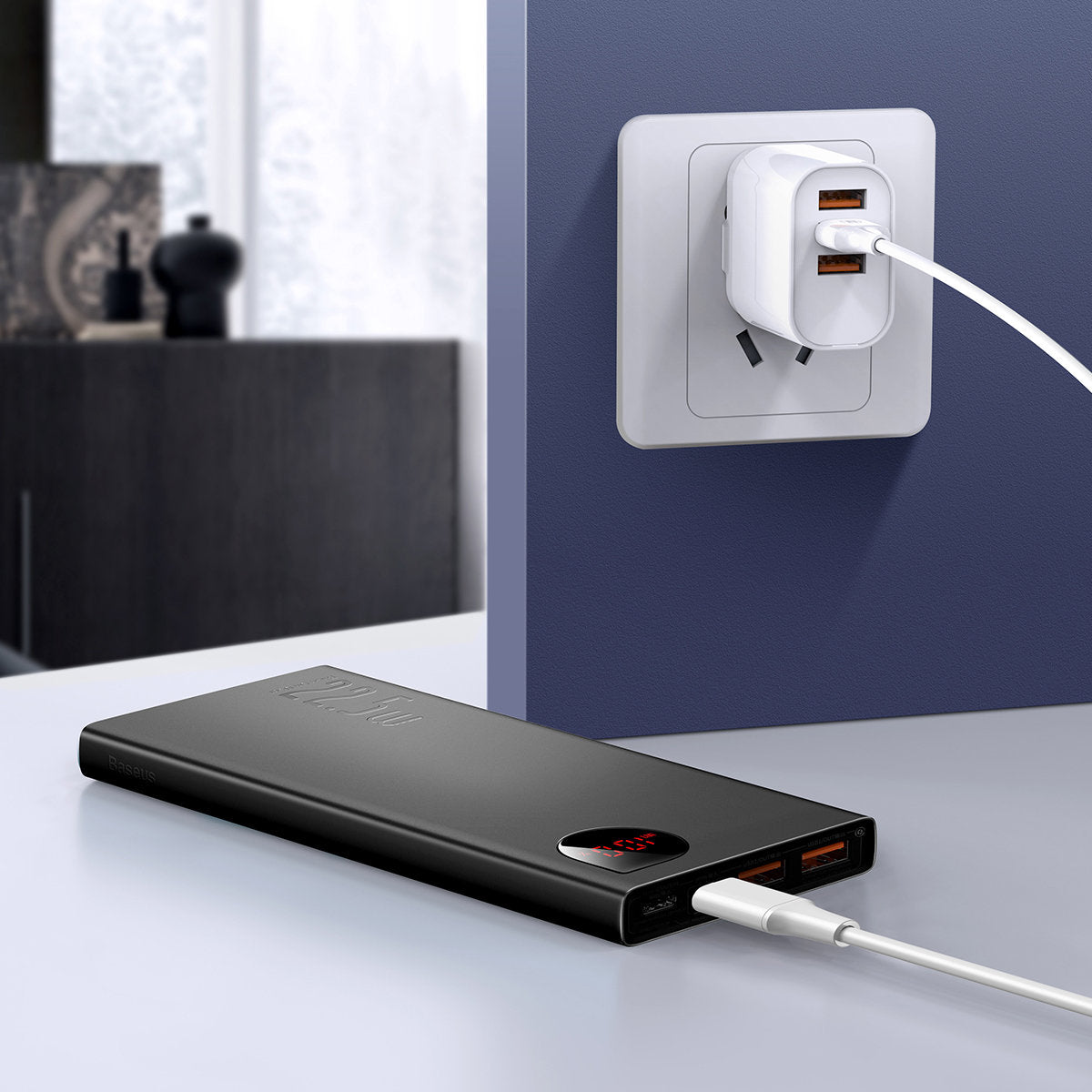 Power Banks – Adaman Metal powerbank with fast charging 10000mAh - Carlat