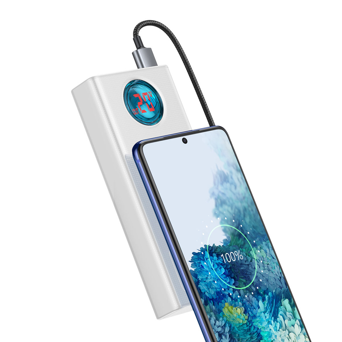 Power Banks – Amblight powerbank 65W 30000mAh Overseas Edition white - Carlat