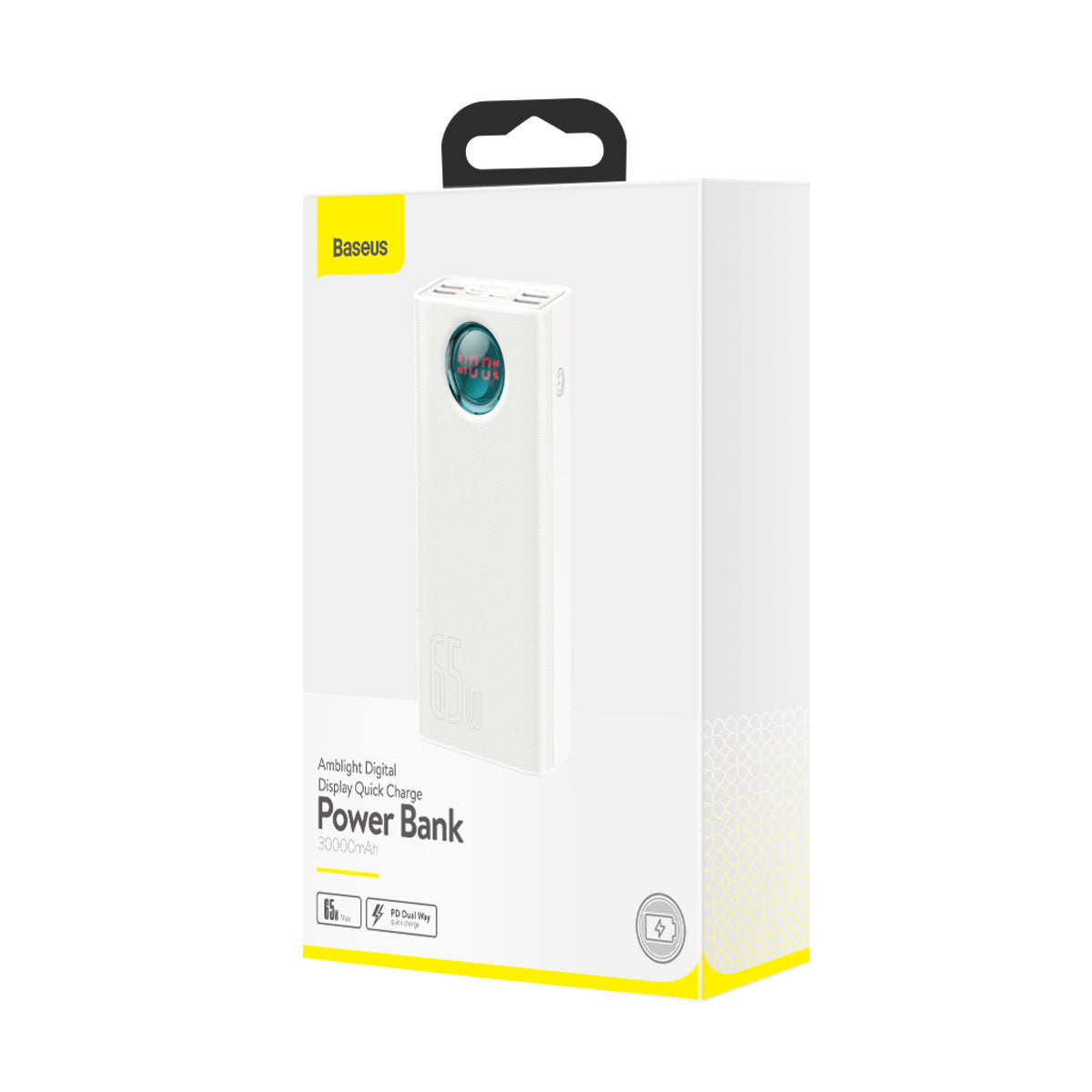 Power Banks – Amblight powerbank 65W 30000mAh Overseas Edition white - Carlat