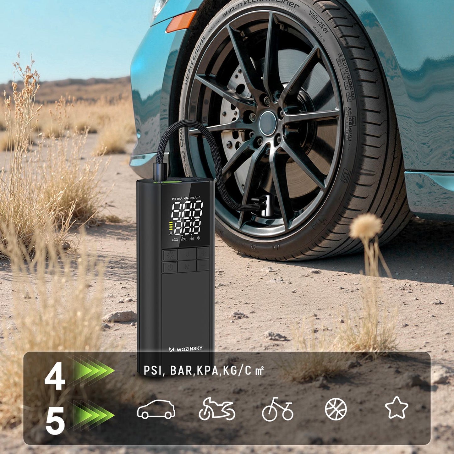 Power Banks – Compressor electric pump powerbank flashlight 150 PSI - Carlat