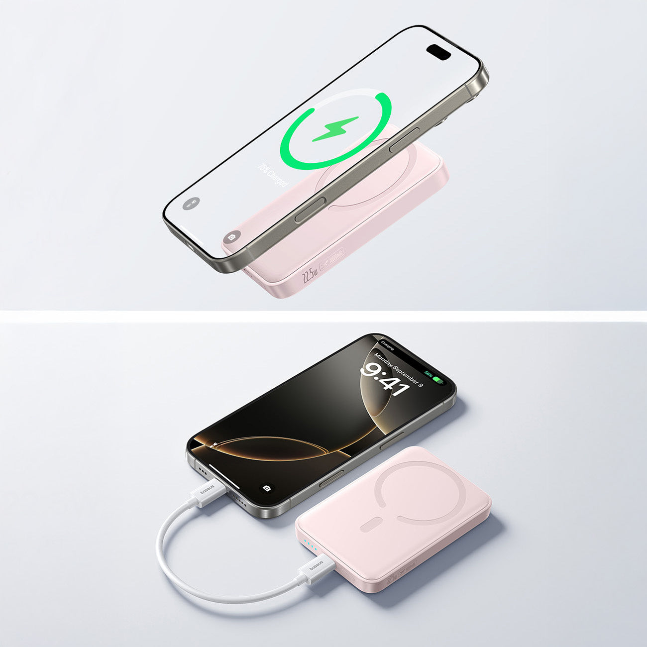 Power Banks – Induction powerbank 10000mAh 22.5W MagSafe with USB-C - Carlat