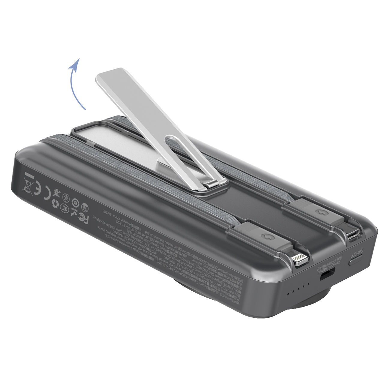 Power Banks – K29 Powerbank 10000mAh MagSafe Metal Housing Stand - Carlat