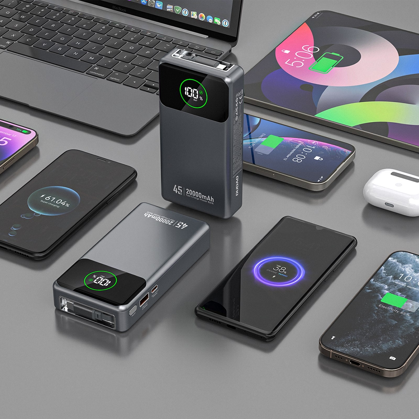 Power Banks – K31 Pro 20000mAh Powerbank with 45W USB-C - Carlat