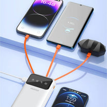 Power Banks – K6Pro+ 20000mAh powerbank with built-in USB-C microUSB - Carlat