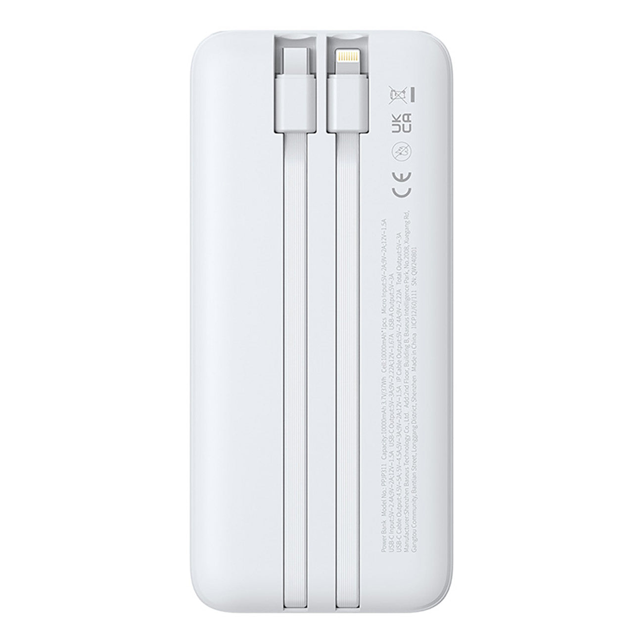 Power Banks – Lipow 10000mAh 22.5W Powerbank with built-in USB-C - Carlat