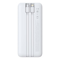 Power Banks – Lipow 10000mAh 22.5W Powerbank with built-in USB-C - Carlat