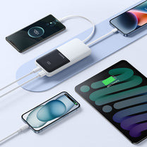 Power Banks – Lipow 10000mAh 22.5W Powerbank with built-in USB-C - Carlat