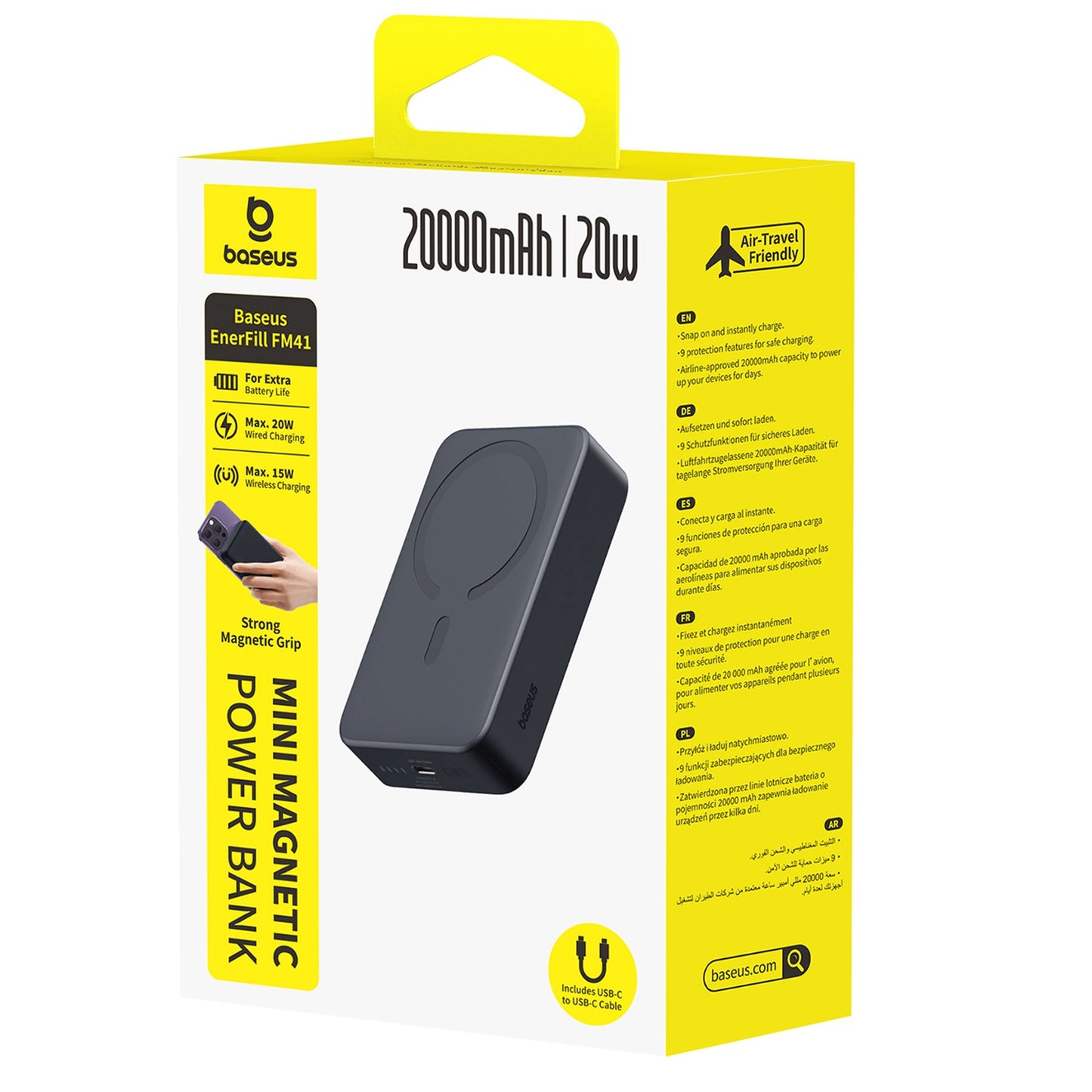 Power Banks – Magnetic power bank 20000mAh 20W EnerFill FM41 - Carlat