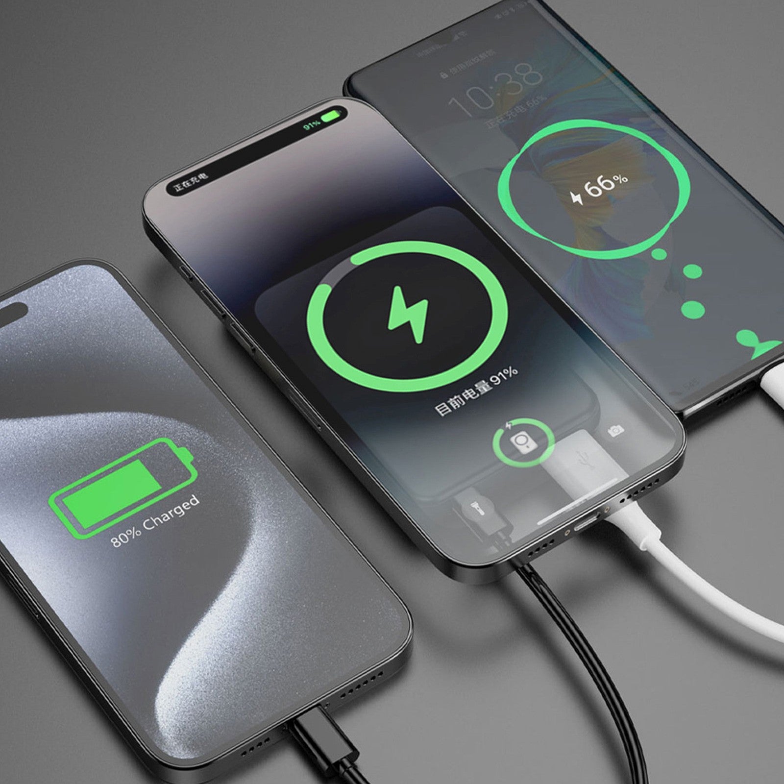 Power Banks – Magnetic powerbank K14S 5000mAh USB-A USB-C 20W - Carlat