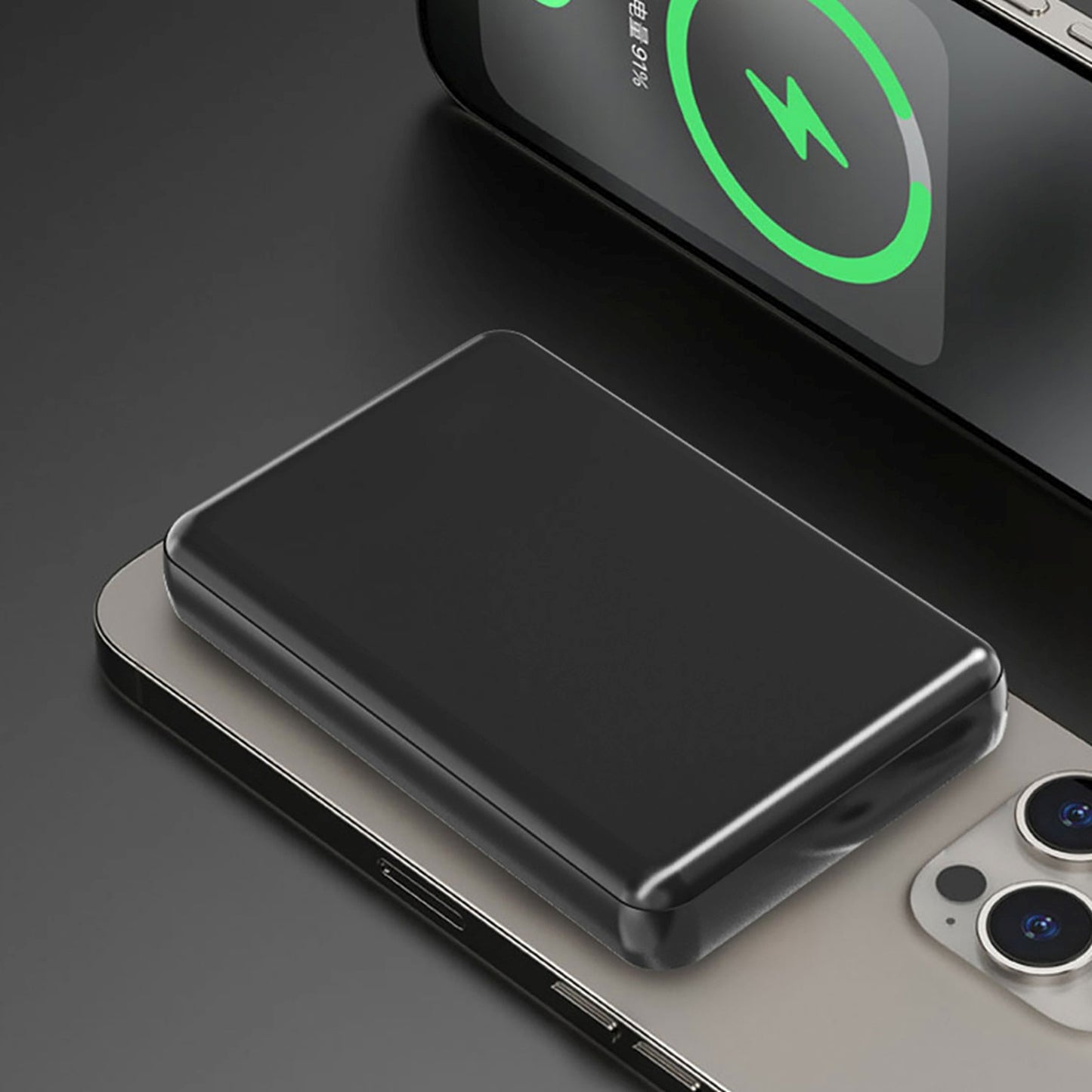Power Banks – Magnetic powerbank K14S 5000mAh USB-A USB-C 20W - Carlat