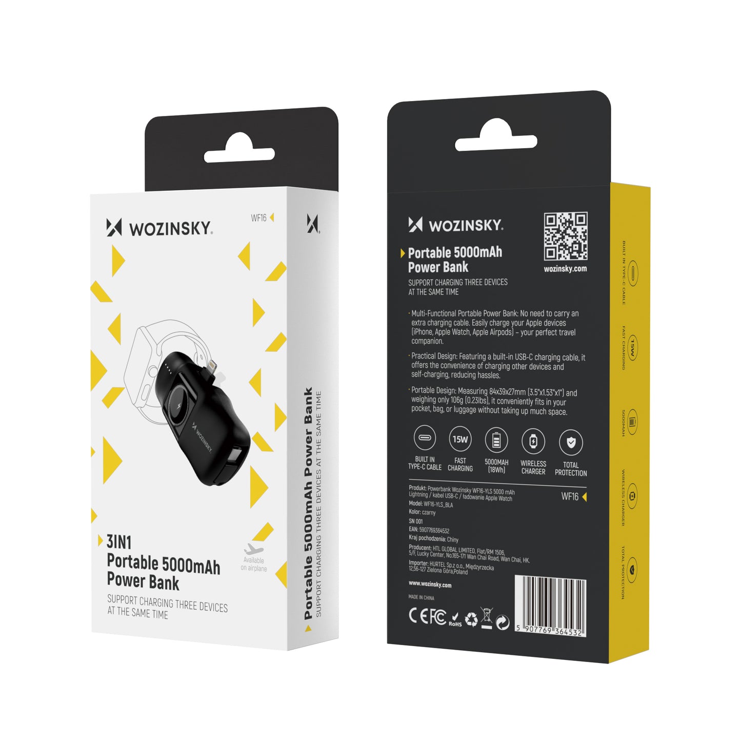 Power Banks – Mini powerbank 5000mAh 15W iPhone Lightning and - Carlat