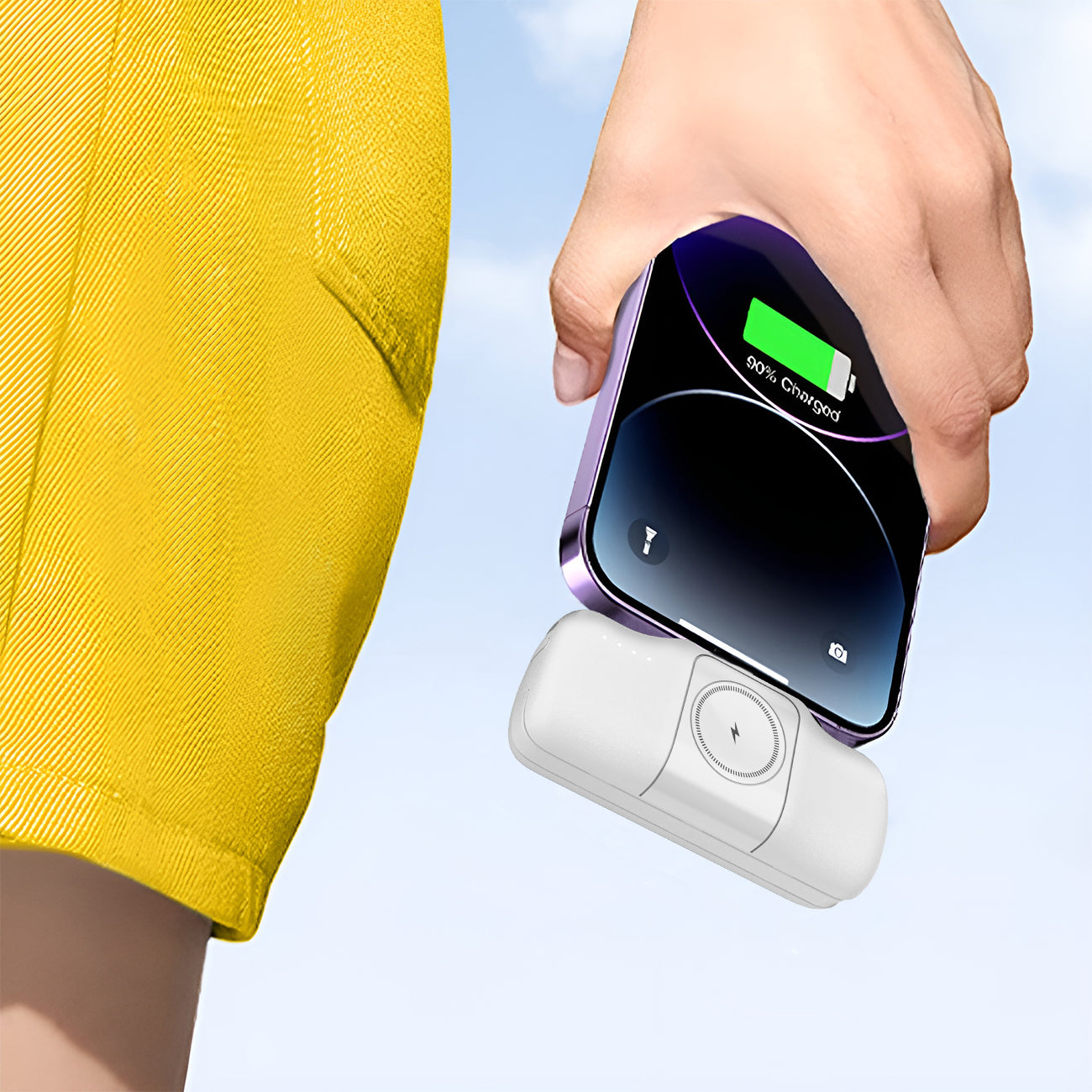 Power Banks – Mini powerbank 5000mAh 15W iPhone Lightning and - Carlat