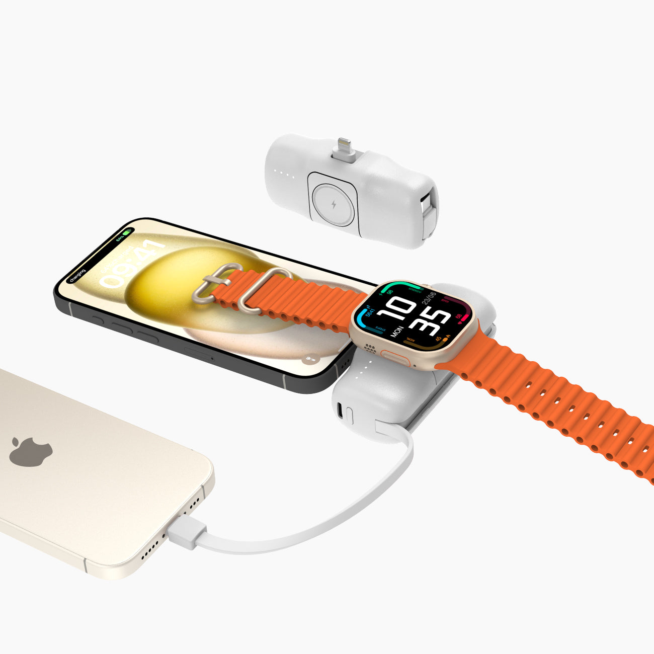Power Banks – Mini powerbank 5000mAh 15W iPhone Lightning and - Carlat