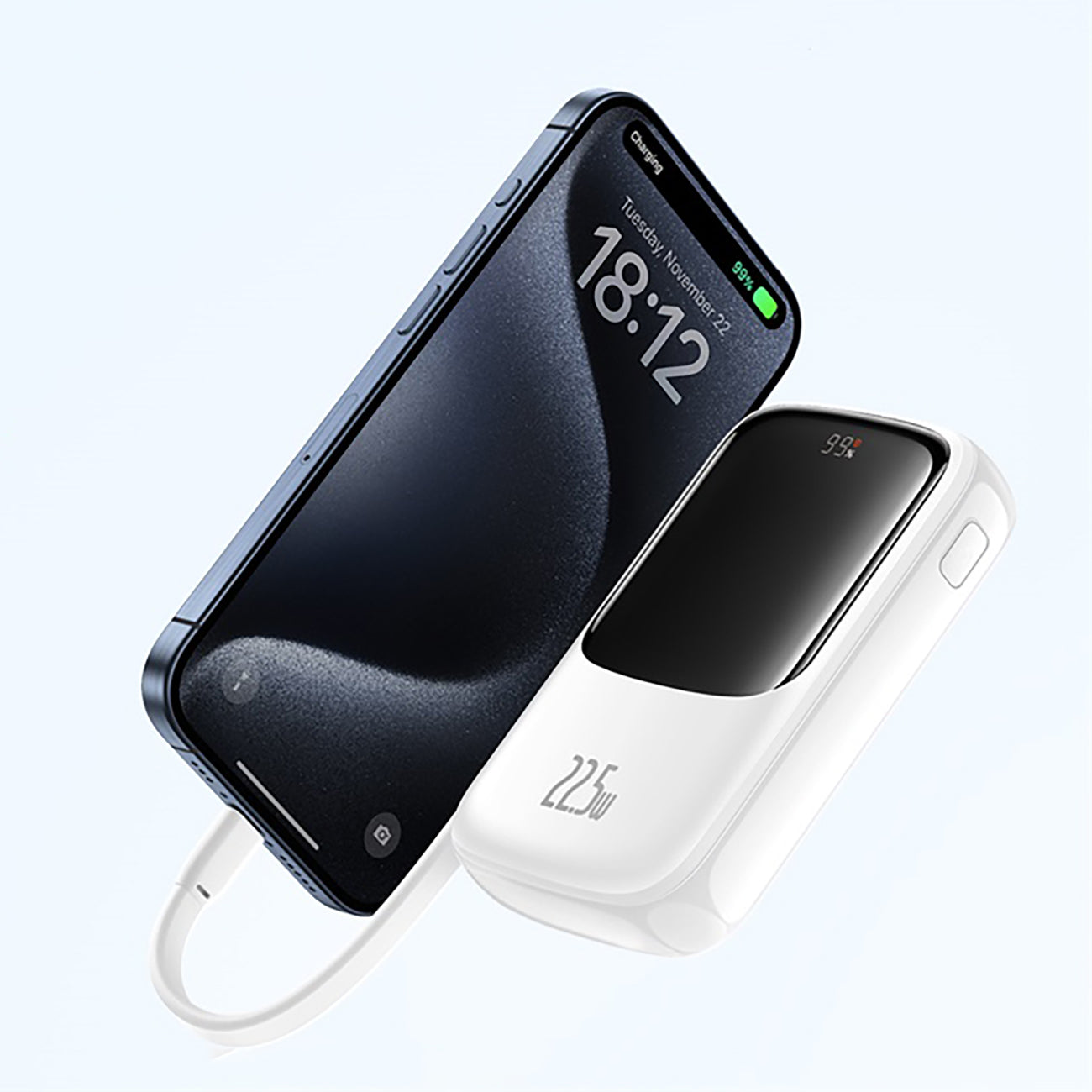 Power Banks – Power bank 10000mAh Qpow Pro+ 22.5W USB-C - Carlat