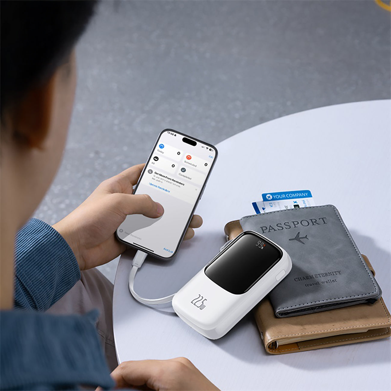 Power Banks – Power bank 10000mAh Qpow Pro+ 22.5W USB-C - Carlat