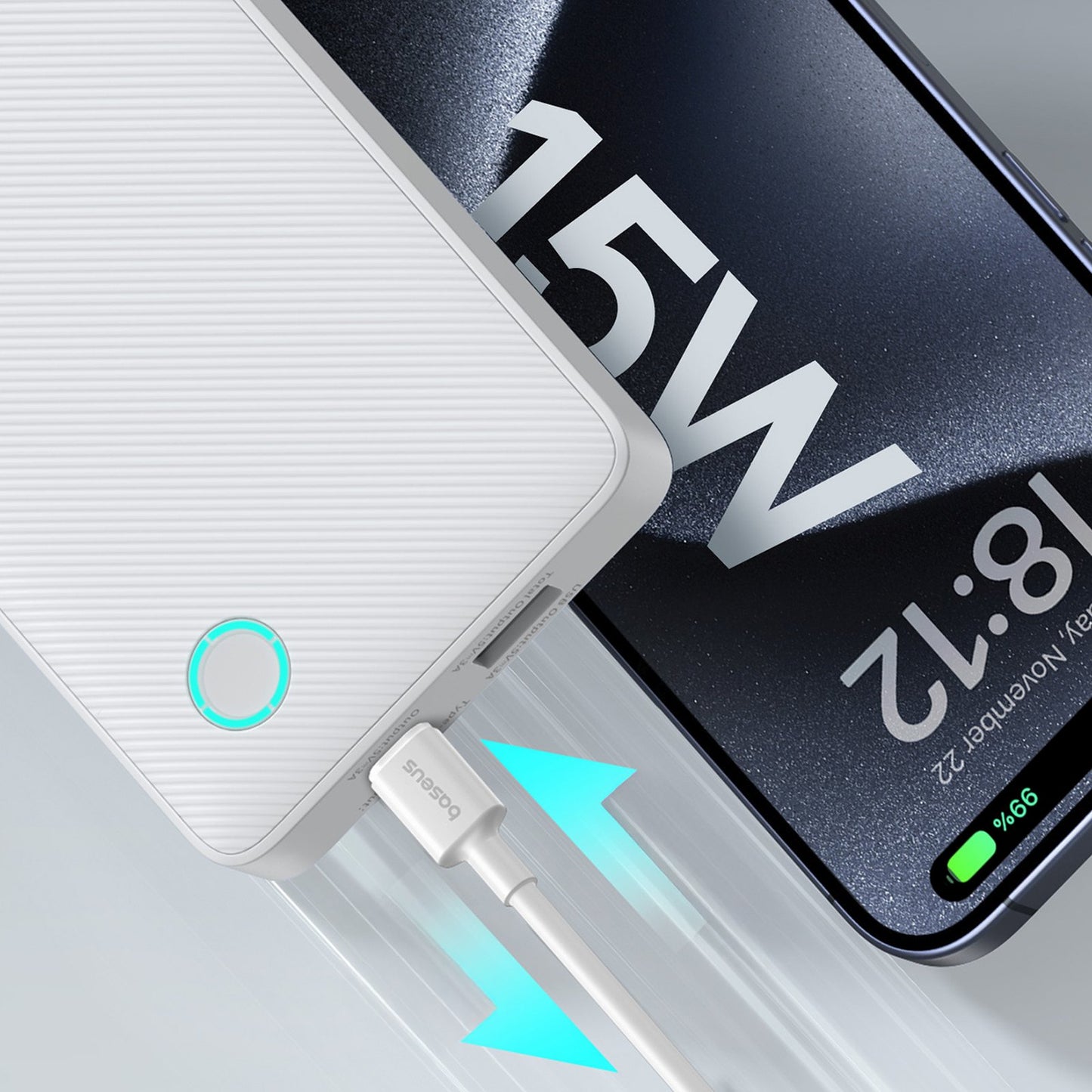 Power Banks – Powerbank 10000mAh 15W Airpow Lite with USB-A - Carlat